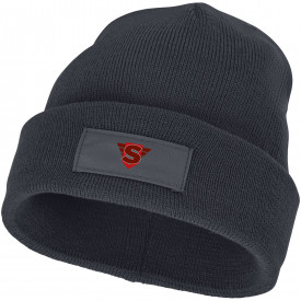 Boreas muts met patch-Storm grey