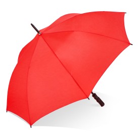 Bosco 190T Polyester 23" Stok paraplu Auto open-Rood