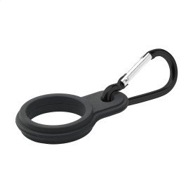Bottle carabiner draaglus drinkfles - siliconen - met karabijnhaak