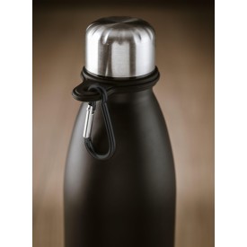 Bottle carabiner draaglus drinkfles - siliconen - met karabijnhaak