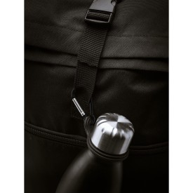 Bottle carabiner draaglus drinkfles - siliconen - met karabijnhaak