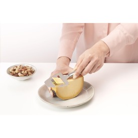 Brabantia kaasschaaf – RVS – 47% gerecycled
