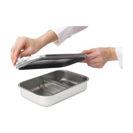 Brabantia lunchbox – RVS – kliksluiting – 2L