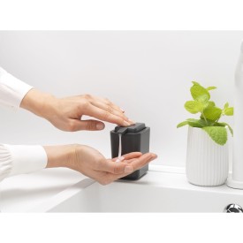 Brabantia zeepdispenser - kunststof - 200 ml - drupvrije pomp - antislip