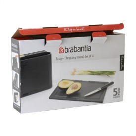 Brabantia snijplankenset – 4 planken met kleurcodes – dubbelzijdig