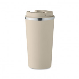 Brace + dubbelwandige beker 510 ml-Beige
