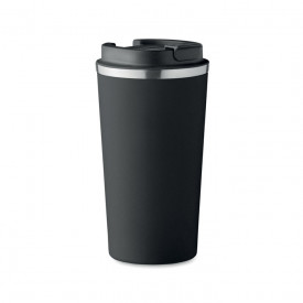 Brace + dubbelwandige beker 510 ml-Zwart