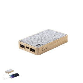 Bralty powerbank - 5.000mAh - bamboe/RPET