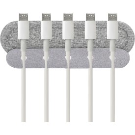 Brandcharger Cabledock kabelhouder - 5 sleuven - polyester - tot 6 mm - zelfklevende achterkant