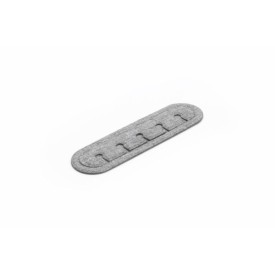 Brandcharger Cabledock kabelhouder - 5 sleuven - polyester - tot 6 mm - zelfklevende achterkant