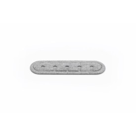 Brandcharger Cabledock kabelhouder - 5 sleuven - polyester - tot 6 mm - zelfklevende achterkant