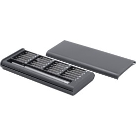 Brandcharger Everybit Lite multitool - RVS en kunststof - 24 magnetische precisiebits