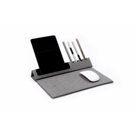 BrandCharger Evopad Charge draadloze oplader - rPET - 38.5x36.5x28.5 cm