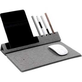 BrandCharger Evopad Charge draadloze oplader - rPET - 38.5x36.5x28.5 cm