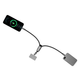 Brandcharger Lany Wristband Charge oplaadkabel - 60W - aluminium en nylon - snelladen