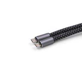 Brandcharger Lany Wristband Charge oplaadkabel - 60W - aluminium en nylon - snelladen