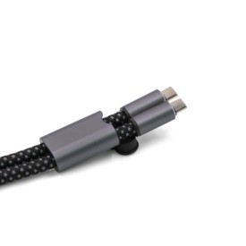 Brandcharger Lany Wristband Charge oplaadkabel - 60W - aluminium en nylon - snelladen