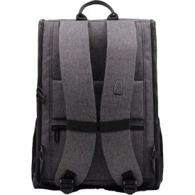 Brandcharger Marco Polo rugzak - polyester - waterbestendig - laptopvak - anti diefstal