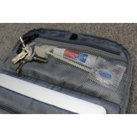 Brandcharger Marco Polo rugzak - polyester - waterbestendig - laptopvak - anti diefstal