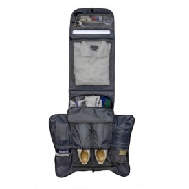 Brandcharger Marco Polo rugzak - polyester - waterbestendig - laptopvak - anti diefstal