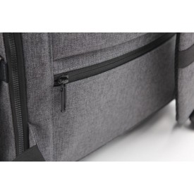 Brandcharger Marco Polo rugzak - polyester - waterbestendig - laptopvak - anti diefstal