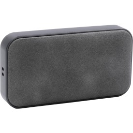 Brandcharger Nano speaker - aluminium - draadloos - TWS-stereokoppeling - draagkoord