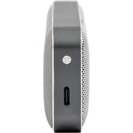 Brandcharger Nano pro speaker - aluminium - draadloos - TWS-stereokoppeling - draagkoord