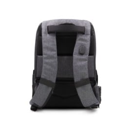 Brandcharger Phantom rugzak - polyester - waterbestendig - laptopvak - anti diefstal - reflecterend