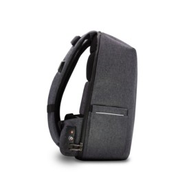 Brandcharger Phantom rugzak - polyester - waterbestendig - laptopvak - anti diefstal - reflecterend