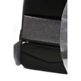Brandcharger Phantom rugzak - polyester - waterbestendig - laptopvak - anti diefstal - reflecterend