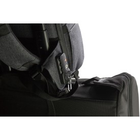 Brandcharger Phantom rugzak - polyester - waterbestendig - laptopvak - anti diefstal - reflecterend