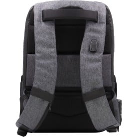 Brandcharger Phantom rugzak - polyester - waterbestendig - laptopvak - anti diefstal - reflecterend