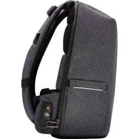 Brandcharger Phantom rugzak - polyester - waterbestendig - laptopvak - anti diefstal - reflecterend