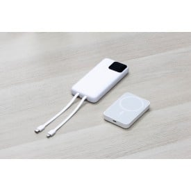 BrandCharger Powerbank - 10.000 mAh - recycled ABS - draadloos
