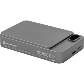 Brandcharger Powerwave powerbank - 10.000 mAH - kunststof - draadloos - magnetisch