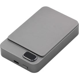 Brandcharger Powerwave powerbank - 10.000 mAH - kunststof - draadloos - magnetisch