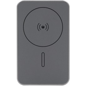 Brandcharger Powerwave powerbank - 5000 mAH - kunststof - draadloos - magnetisch