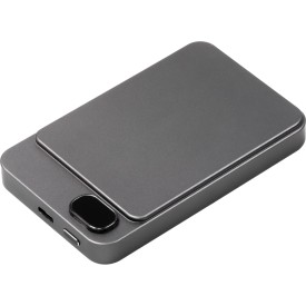 Brandcharger Powerwave powerbank - 5000 mAH - kunststof - draadloos - magnetisch