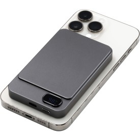 Brandcharger Powerwave powerbank - 5000 mAH - kunststof - draadloos - magnetisch