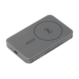 Brandcharger Powerwave powerbank - 5000 mAH - kunststof - draadloos - magnetisch