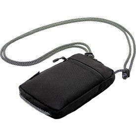 Brandcharger Solo schoudertas - polyester - magnetische rits - verstelbaar draagkoord