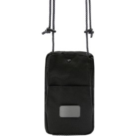 Brandcharger Solo schoudertas - polyester - magnetische rits - verstelbaar draagkoord