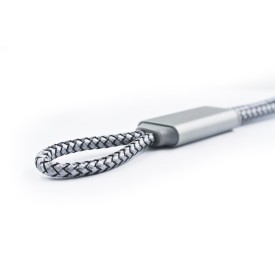 Brandcharger Trident 2 oplaadkabel - aluminium en nylon - ultra sterk - snelladen