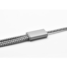 Brandcharger Trident 2+ oplaadkabel - aluminium en nylon - ultra sterk