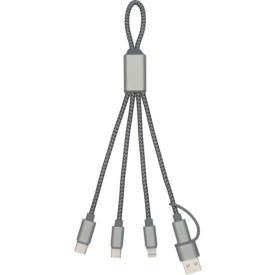 BrandCharger Trident 2 oplaadkabel-Gun metal