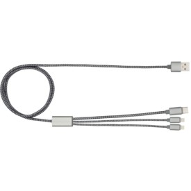 BrandCharger Trident 2+ oplaadkabel-Gun metal