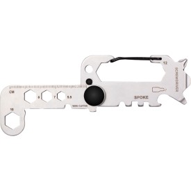 Brandcharger Twist multitool - RVS - 8 gereedschappen