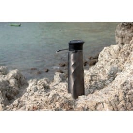Brandcharger Vortex Athletica 1000ml drinkfles - RVS - draagriem