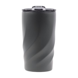 Brandcharger Vortex Calix Ceramica reisbeker 400ml - RVS - draaglus - lekvrije schroefdop