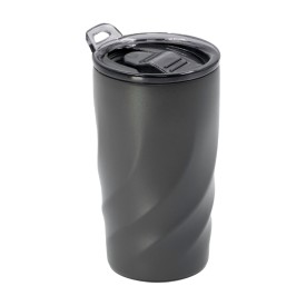 Brandcharger Vortex Calix Ceramica reisbeker 400ml - RVS - draaglus - lekvrije schroefdop